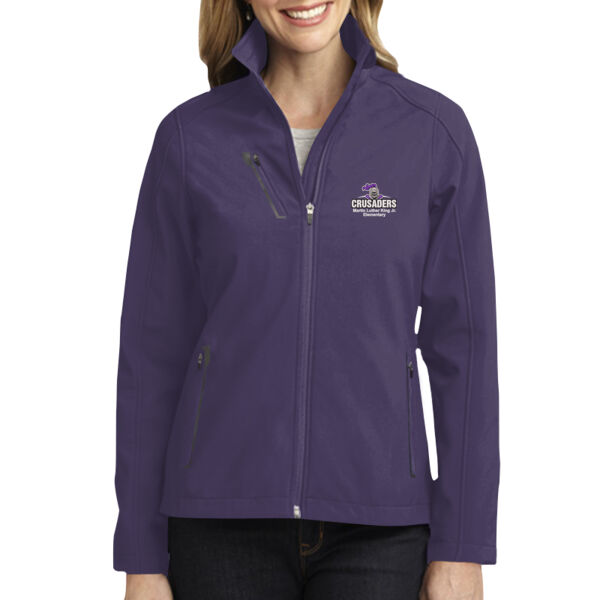 MLK Ladies Welded Soft Shell Jacket Thumbnail