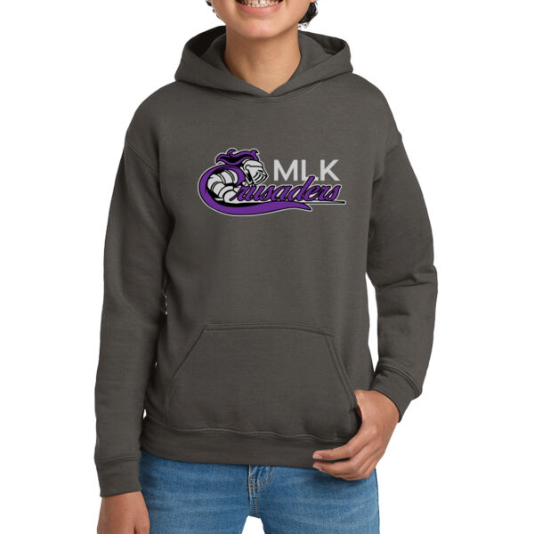 MLK Crusaders Youth Hooded Sweatshirt Thumbnail