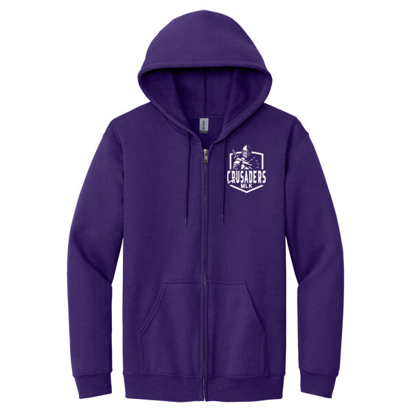 MLK Crusaders Adult Full Zip Hoodie Thumbnail